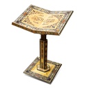 Mosaic Wood Quran Stand (حامل المصحف الجوامعي من خشب الموزاييك الدمشقي)