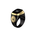 Zikr Ring World's First Smart Tasbih Ring from Iqibla - Black Color